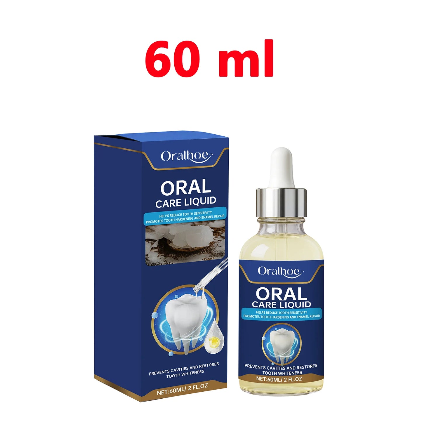 Damaged Gum Repair Care Gel Serum - Soothe Sore Gums Deep Clean Teeth Remove Plaque & Tartar for Teeth Whitening & Dental Care
