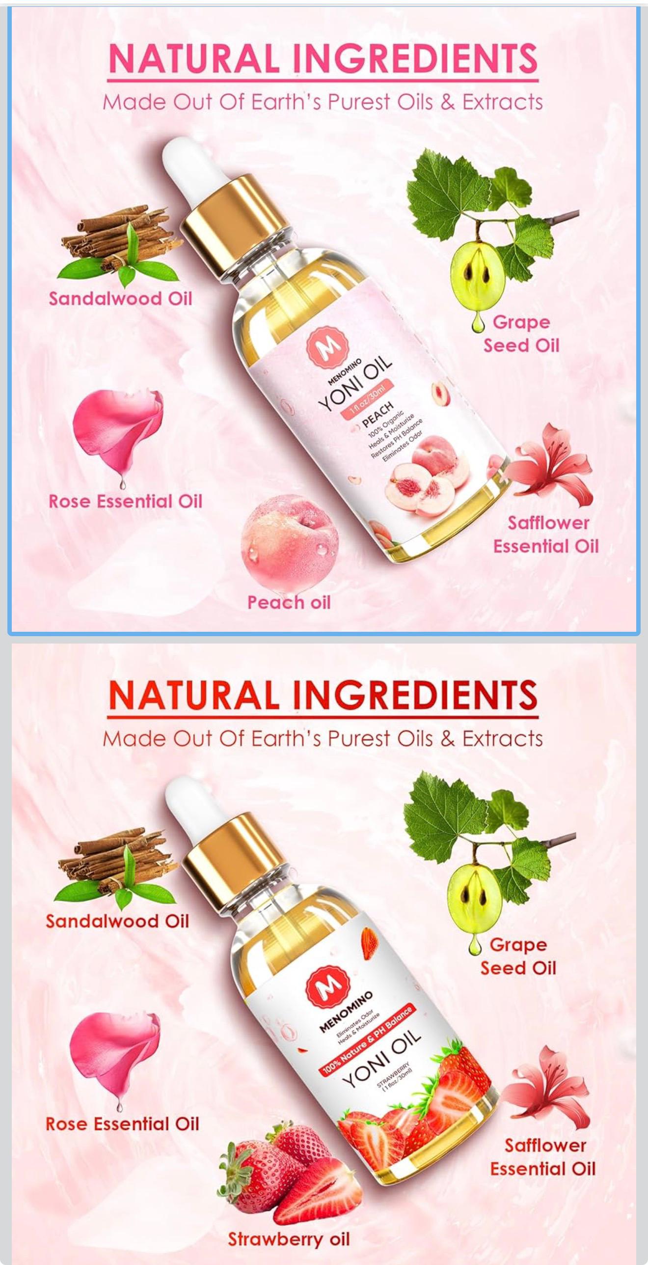 3-in-1 Feminine Care Set – pH Balance Yoni Wash, Yoni Soap Bar & Yoni Oil (Rose Scent) | Odor Control & Daily Intimate Care