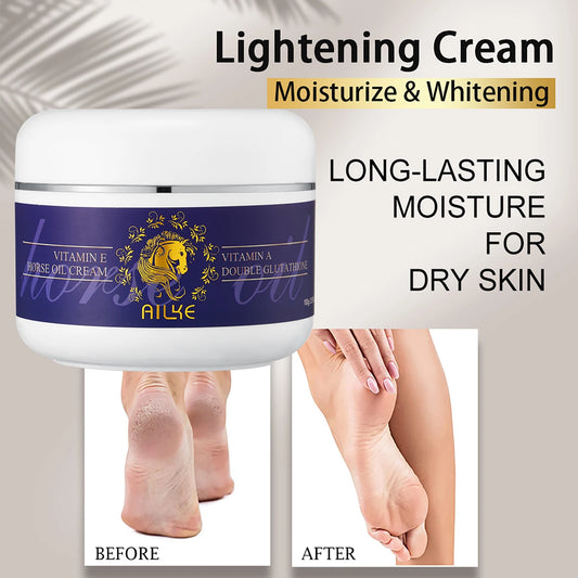 AILKE Skin Care Range Double-Glutathione, Whitening Serum, Dark Spot Face Cream, Glowing Soap, Women Lightening Beauty Cosmetics