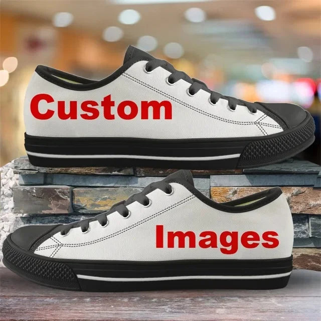 Doginthehole Canvas Spring Custom Vulcanize Shoes Haiti Flags Design Lightweight Low Top Flats for Youth Girls Comfort Zapatos