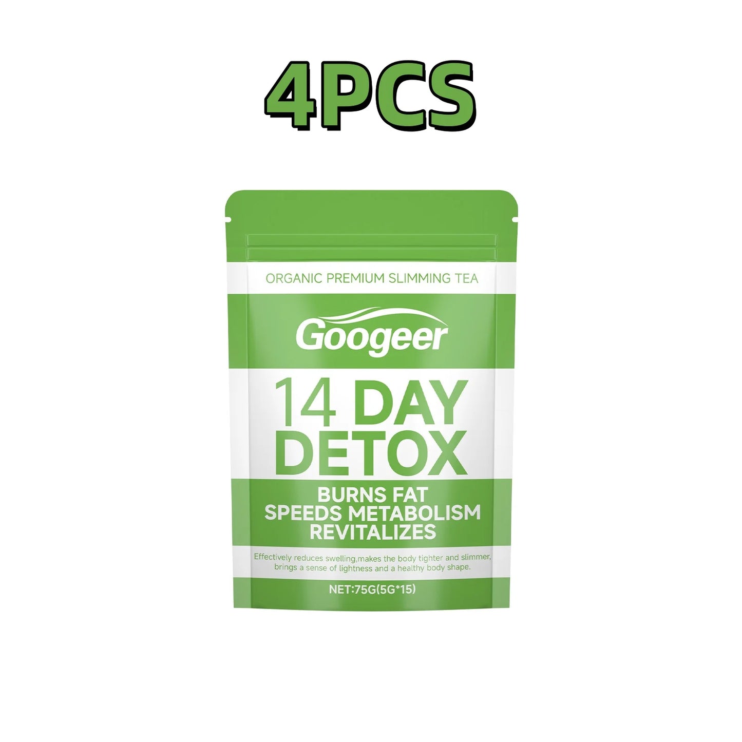 75g Googeer Slimming Weight Loss Detoxification Tea Body Detox Accelerate Fat Burn Organic High Quality Slimming Care Tea