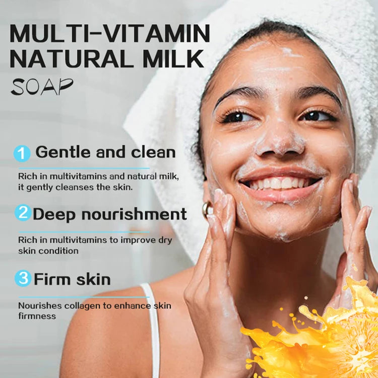 OEM ODM Handmade Skin Bar Beauty Face Body Best Seller Brightening Gentle Peeling Oil Soap  Whitening Soaps for Any Skin Type