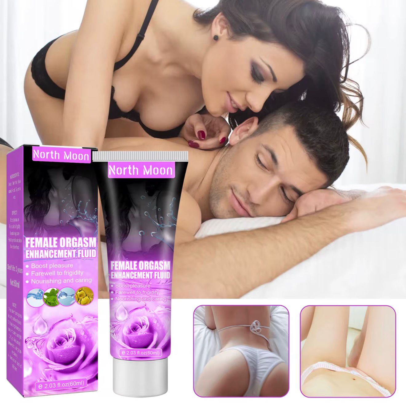 Female Orgasm Enhancment Fluid - North Moon Intimate Wellness Gel