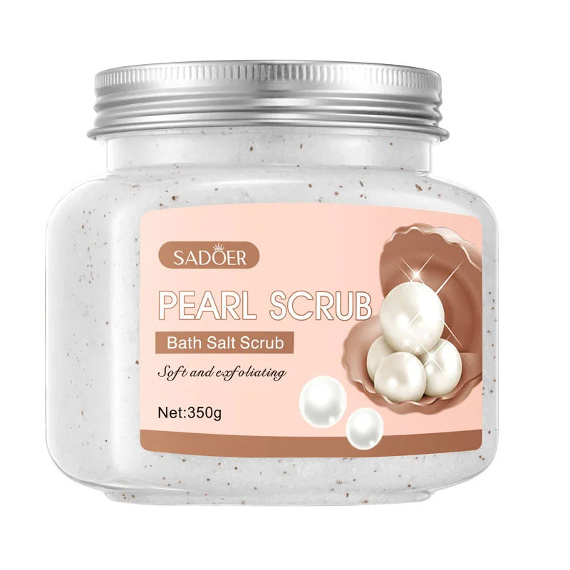 350g Body Bath Scrub, with Gentle and Fine Exfoliating Particles That Can Clean Dirt and Oil from the Skin, Improve Rough Skin Texture, Make Skin Bright, and Give It a Silky, Smooth, and Radiant Feel - Home Care