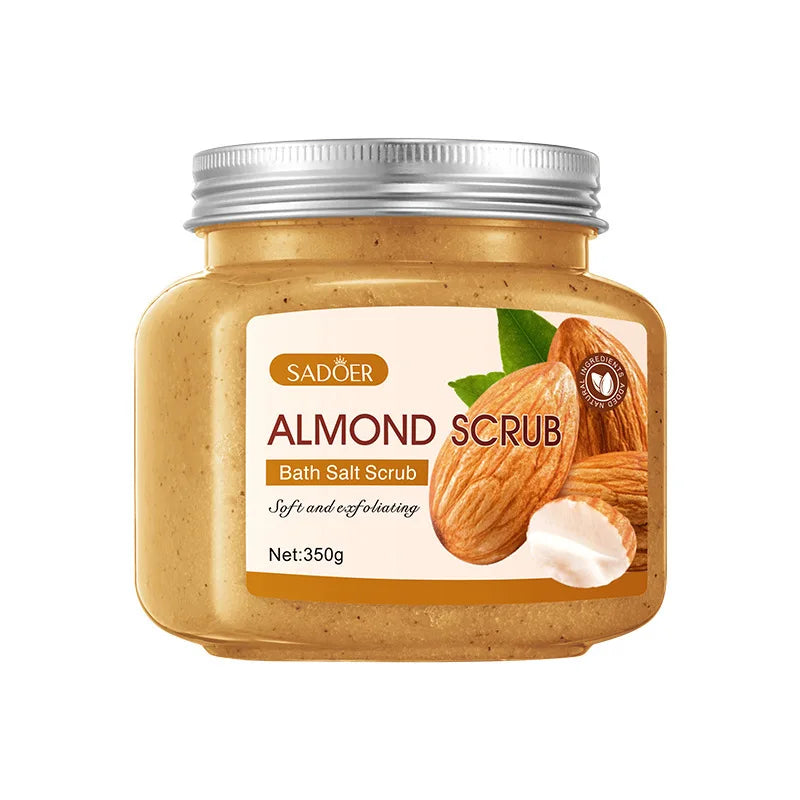 350g Body Bath Scrub, with Gentle and Fine Exfoliating Particles That Can Clean Dirt and Oil from the Skin, Improve Rough Skin Texture, Make Skin Bright, and Give It a Silky, Smooth, and Radiant Feel - Home Care