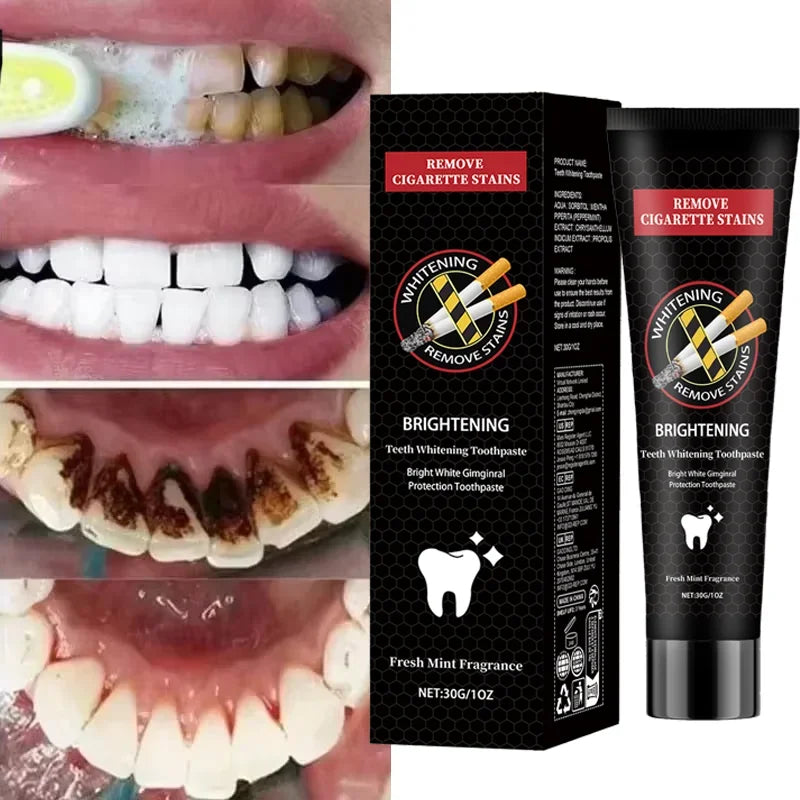 Whiten Toothpaste Remove Plaque Stains Smoke Stains Oral Hygiene Clean Fresh Breath White Teeth Care Product