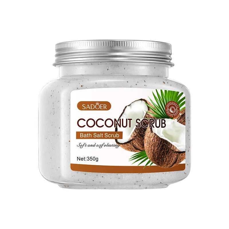 350g Body Bath Scrub, with Gentle and Fine Exfoliating Particles That Can Clean Dirt and Oil from the Skin, Improve Rough Skin Texture, Make Skin Bright, and Give It a Silky, Smooth, and Radiant Feel - Home Care