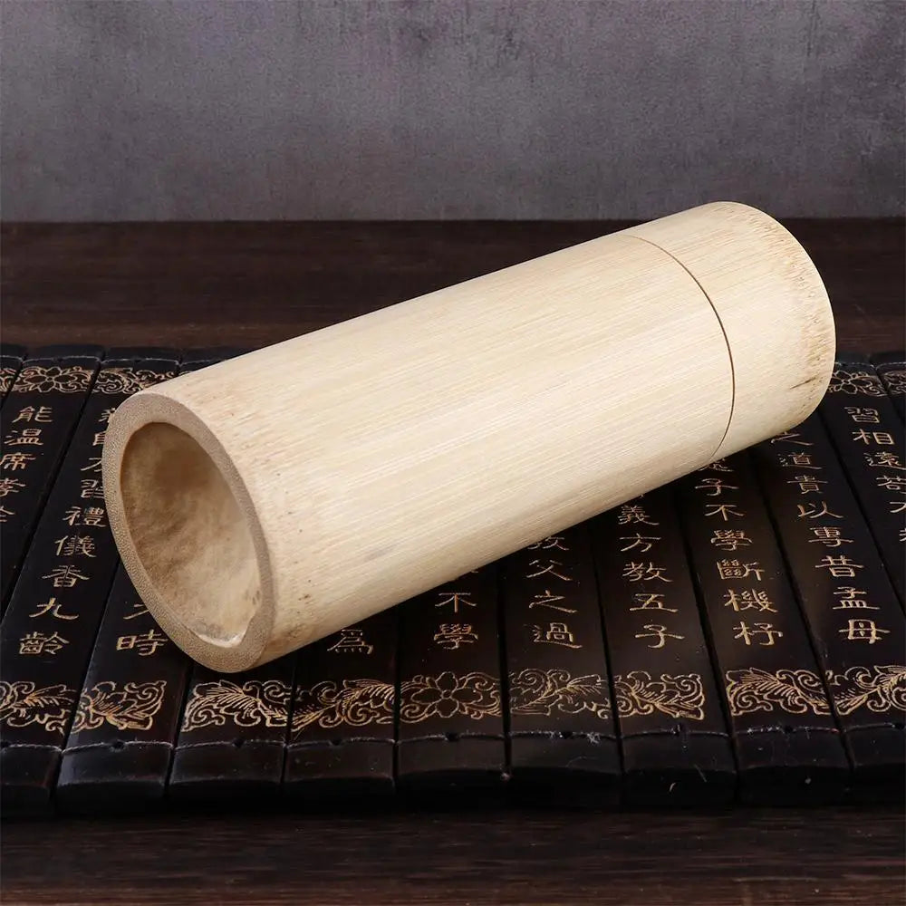 Handmade Tea Box Bamboo Storage Box Tea Canister Lid Seal Kitchen Storage Jars Accessories Spice Box Case Organizer