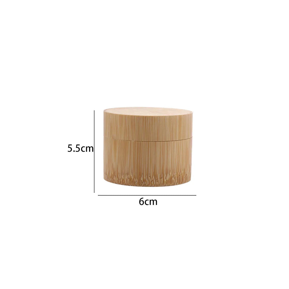 Handmade Tea Box Bamboo Storage Box Tea Canister Lid Seal Kitchen Storage Jars Accessories Spice Box Case Organizer