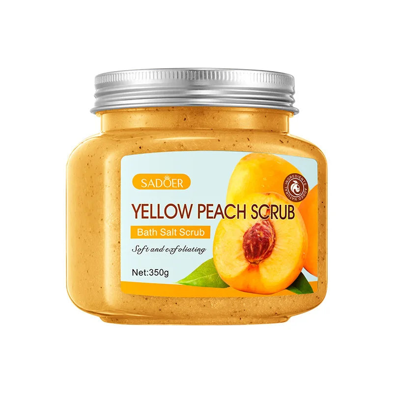 350g Body Bath Scrub, with Gentle and Fine Exfoliating Particles That Can Clean Dirt and Oil from the Skin, Improve Rough Skin Texture, Make Skin Bright, and Give It a Silky, Smooth, and Radiant Feel - Home Care
