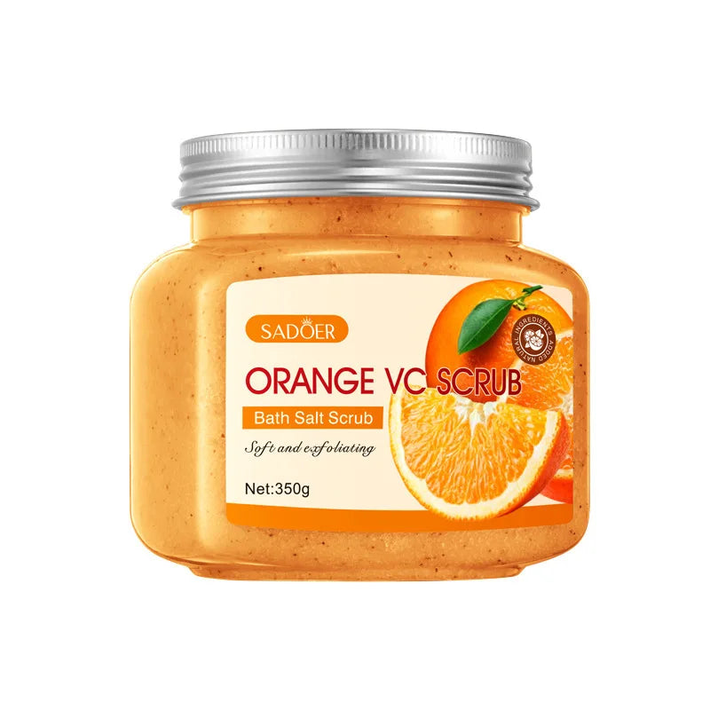 350g Body Bath Scrub, with Gentle and Fine Exfoliating Particles That Can Clean Dirt and Oil from the Skin, Improve Rough Skin Texture, Make Skin Bright, and Give It a Silky, Smooth, and Radiant Feel - Home Care