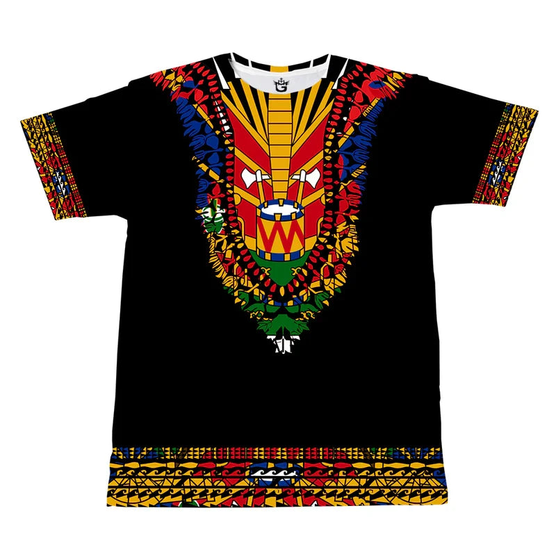 Haitian Flag T-shirt Men 3D Print Haiti Emblem Symbol Vintage T Shirts Summer Fashion Streetwear Short Sleeve Y2k Mens Clothing