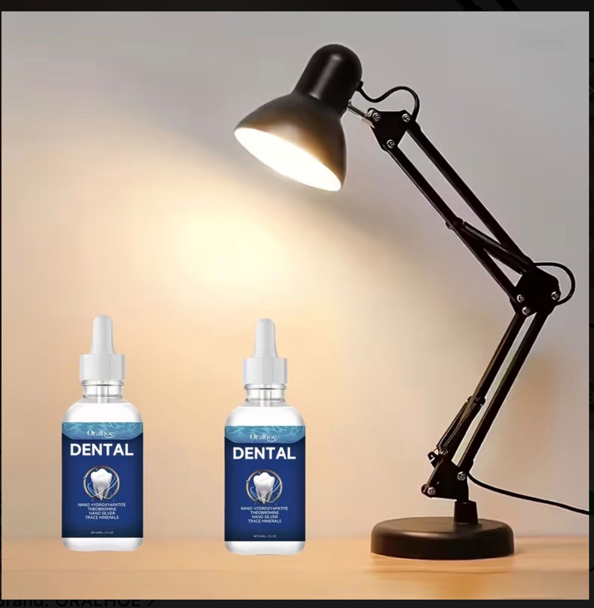 TrueRelief Tooth Armor Liquid Drops – Hydroxyapatite Enamel Repair for Sensitive Teeth & Fresh Breath (2.03oz)