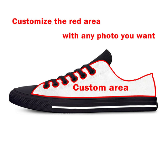 Doginthehole Canvas Spring Custom Vulcanize Shoes Haiti Flags Design Lightweight Low Top Flats for Youth Girls Comfort Zapatos