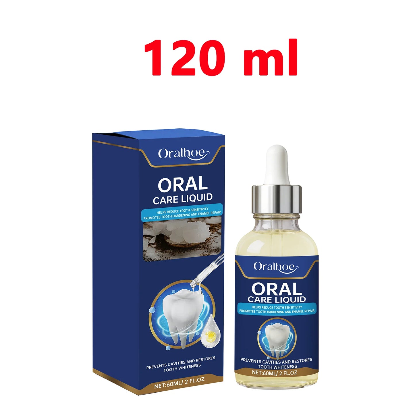 Damaged Gum Repair Care Gel Serum - Soothe Sore Gums Deep Clean Teeth Remove Plaque & Tartar for Teeth Whitening & Dental Care