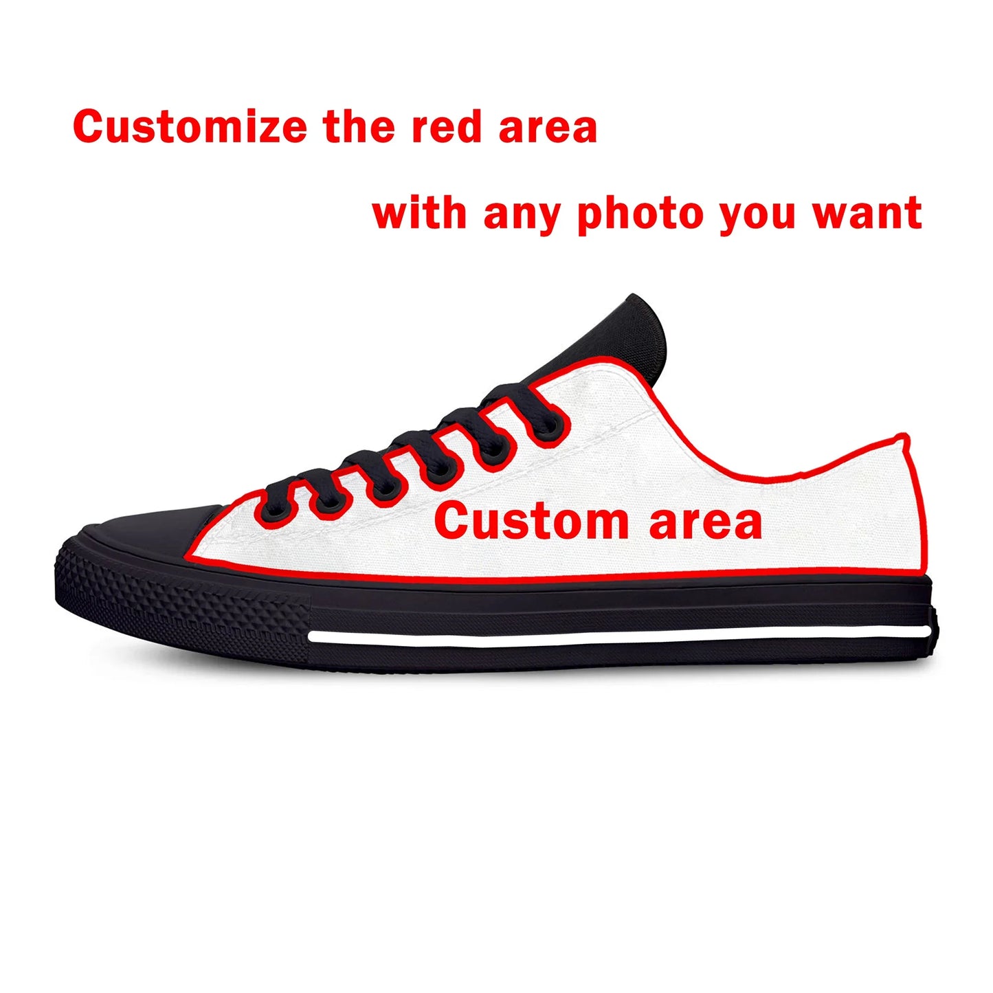 Doginthehole Canvas Spring Custom Vulcanize Shoes Haiti Flags Design Lightweight Low Top Flats for Youth Girls Comfort Zapatos